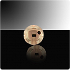 14kt Gold Filled 6mm Round Bright Spacer Beads (Sold in packs of 10pcs)