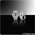 Sterling Silver 5mm Ear Nuts (Sold in packs of 10pieces)