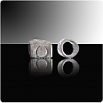 Hill Tribe Silver 2.10x2.2mm Spacers/Beads (Sold in packs of 50pieces)