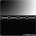 Sterling Silver 5x2.6mm and 2mm Connecting rings Fancy Chain (Price per 5ft)