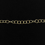 14Kt Gold Filled 3.5mm Circle Chain (Price per 5ft)