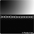 Sterling Silver 2.2 x 1.7mm Flat Cable Chain (price per 5ft)