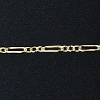 14Kt Gold Filled 5.5x2mm Long and Short Chain (Price per 5ft)