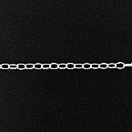 Sterling Silver 3.5x2.5mm Twisted Cable Chain (Price per 5ft)