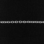 Sterling Silver 2.5x2mm Twisted Cable Chain (Price per 5ft)