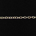 14Kt Gold Filled 2.5x2mm Cable Chain (Price per 5ft)
