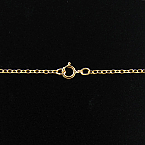 Gold Filled 2x1.6mm 24 Inch Cable Chain (Sold in packs of 1pc)