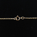 Gold Filled 1.2mm 24 Inch Rolo Neck Chain (Sold in packs of 1pc)